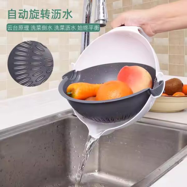 13 in 1 Vegetable Cutter with Drain Busket - Image 3